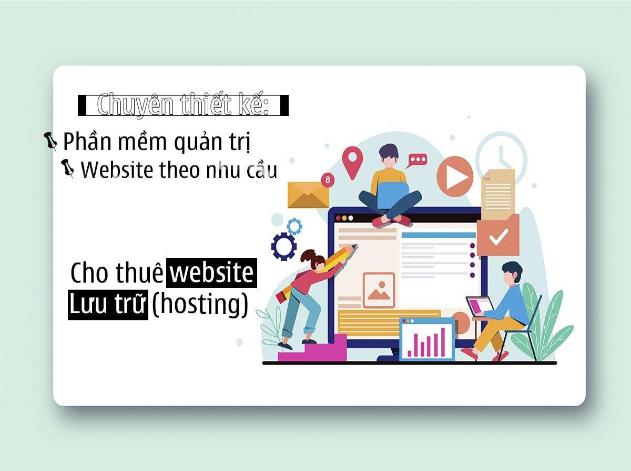 Dịch vụ cho thuê, thiết kế website và Hosting